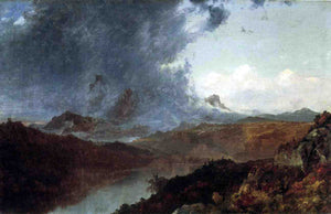  John Frederick Kensett Storm Western Colorado - Art Print