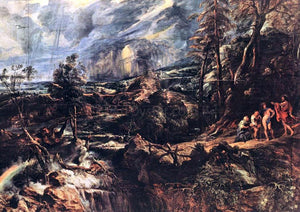  Peter Paul Rubens Stormy Landscape - Art Print