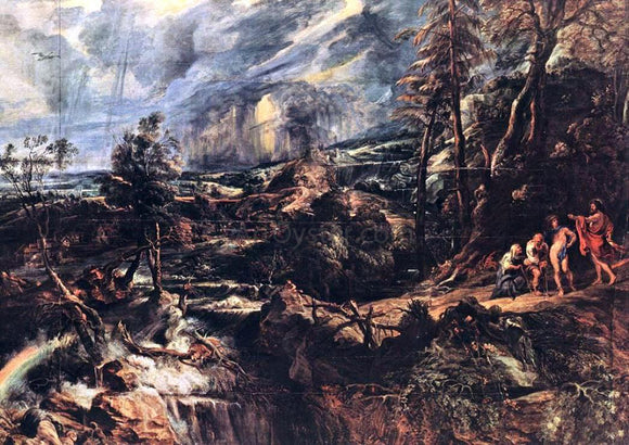  Peter Paul Rubens Stormy Landscape - Art Print