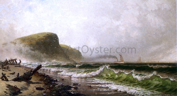  Alfred Thompson Bricher Stormy Seascape - Art Print