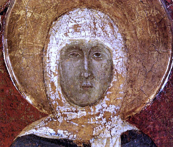  Unknown (4) Masters Story of St Margaret of Cortona (detail) - Art Print