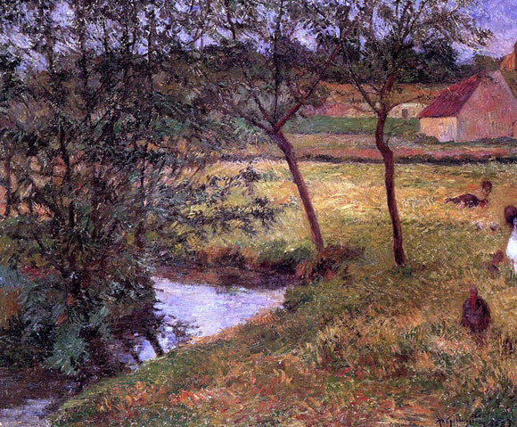  Paul Gauguin Stream, Osny - Art Print