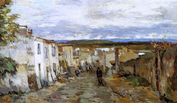  Albert Lebourg Street in Pont du Chateau - Art Print