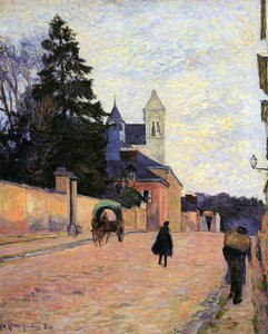  Paul Gauguin Street in Rouen - Art Print