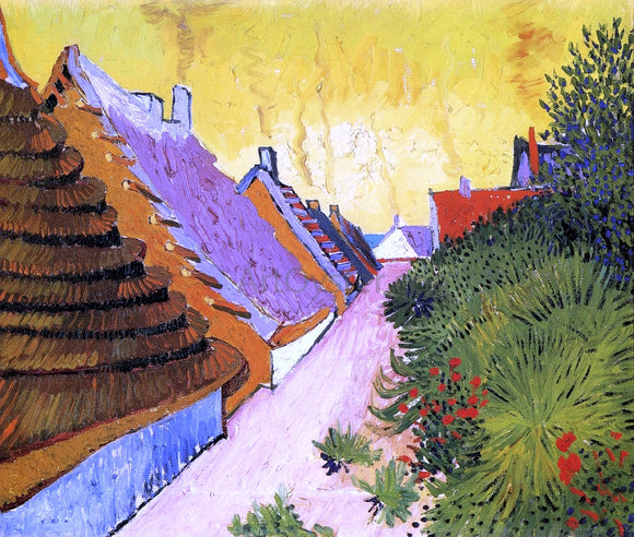  Vincent Van Gogh Street in Saintes-Maries - Art Print