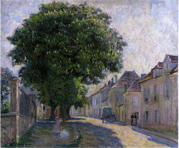  Henri Lebasque Street in the Village - Art Print