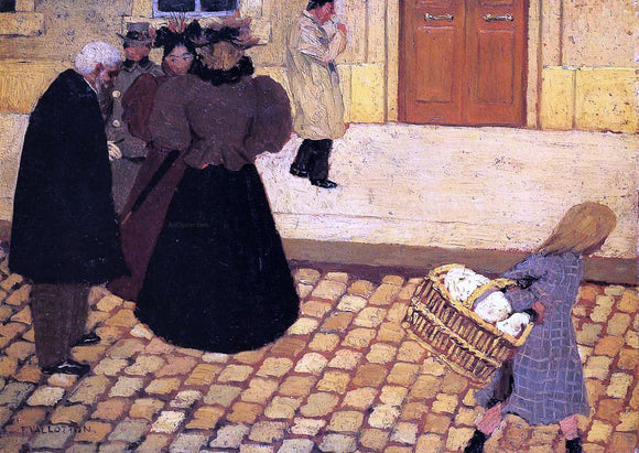  Felix Vallotton Street Scene - Art Print