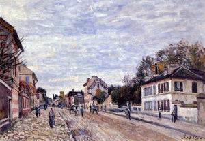  Alfred Sisley Street Scene in Marly - Art Print