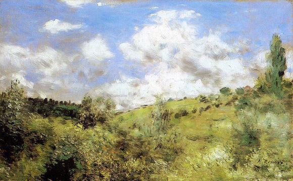  Pierre Auguste Renoir Strong Wind (also known as Gust of Wind) - Art Print
