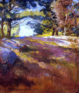  Edmund Tarbell Study for 'On Bos'n's Hill - Art Print
