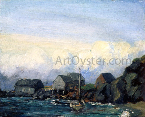 Robert Henri Study for Storm Tide - Art Print