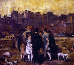  Robert Spencer Study for The Exodus - Art Print