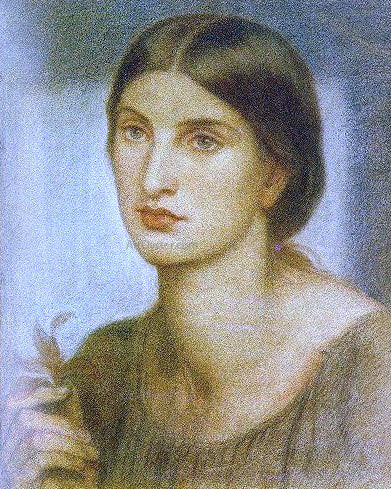  Dante Gabriel Rossetti Study of a Girl - Art Print