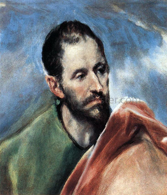  El Greco Study of a Man - Art Print