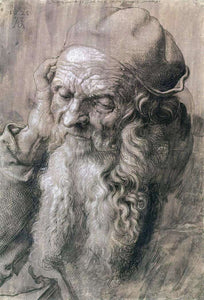  Albrecht Durer Study of a Man Aged 93 - Art Print