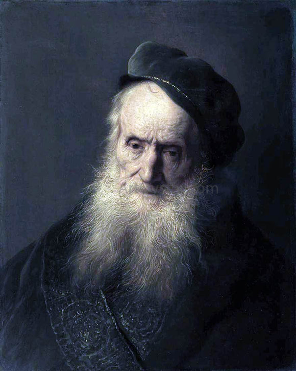  Jan Lievens Study of an Old Man - Art Print