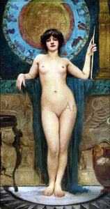  John William Godward Study of Campaspe - Art Print