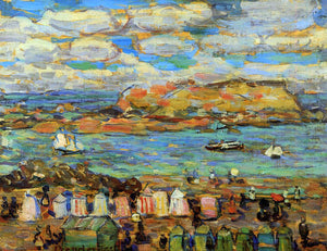  Maurice Prendergast Study, St. Malo. No 11 - Art Print