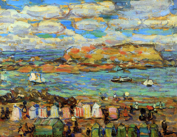  Maurice Prendergast Study, St. Malo. No 11 - Art Print