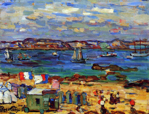  Maurice Prendergast Study, St. Malo, No. 12 - Art Print