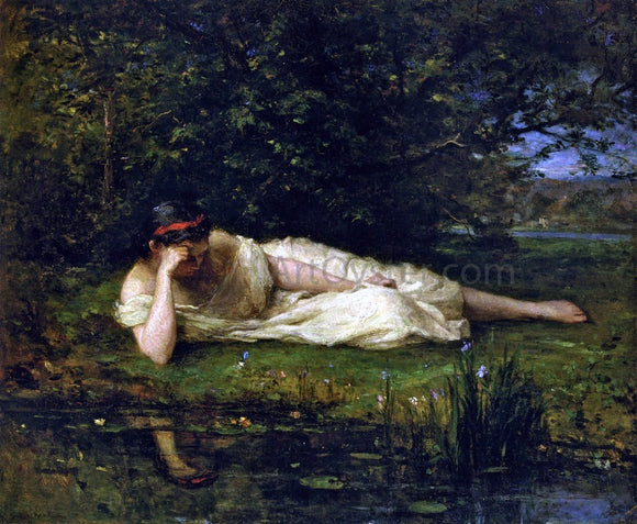 Berthe Morisot Study - The Water's Edge - Art Print