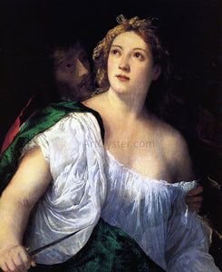  Titian Suicide of Lucretia - Art Print