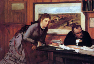  Edgar Degas Sulking - Art Print