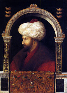  Giovanni Bellini Sultan Mehmet II - Art Print