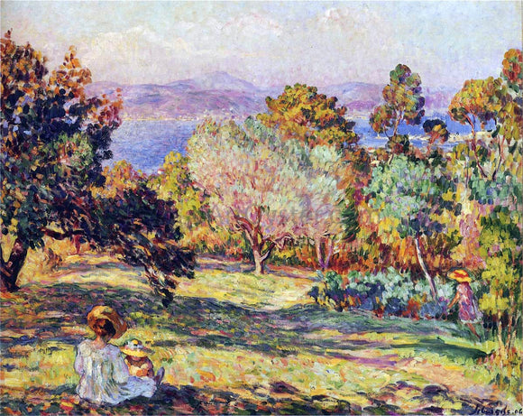  Henri Lebasque Summer Afternoon at Frejus - Art Print