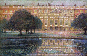  Henri Le Sidaner Summer Afternoon at the palace of Hampton Court - Art Print