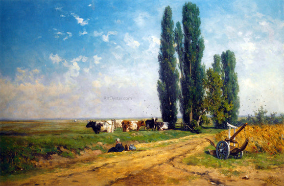  Willem Roelofs Summer Between Hilversum and Loosdrecht - Art Print