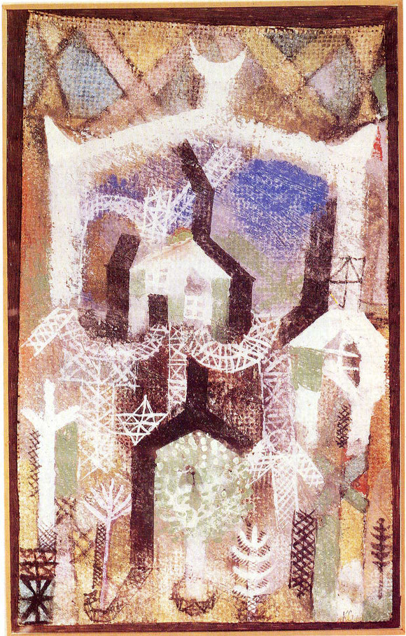  Paul Klee Summer Houses - Art Print