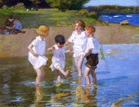  Edward Potthast Summer Joys - Art Print