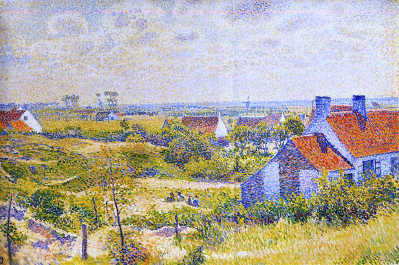  Theo Van Rysselberghe Summer Landscape of the Moor - Art Print