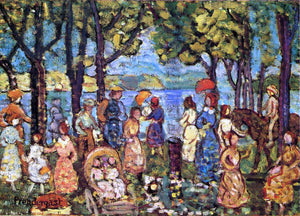  Maurice Prendergast Summer, New England - Art Print