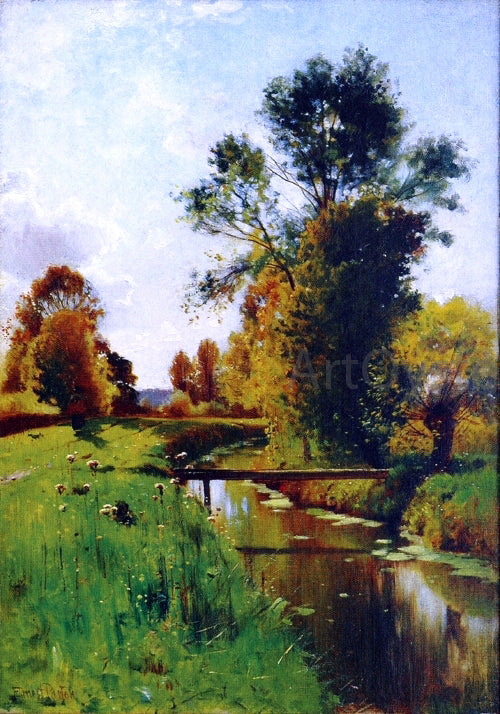  Ernest Parton Summer Reflections - Art Print