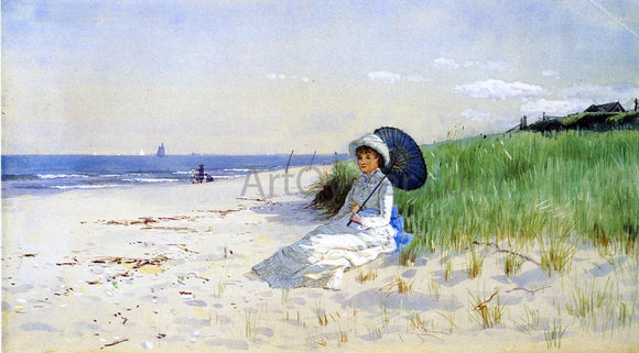  Alfred Thompson Bricher Summer Reverie - Art Print