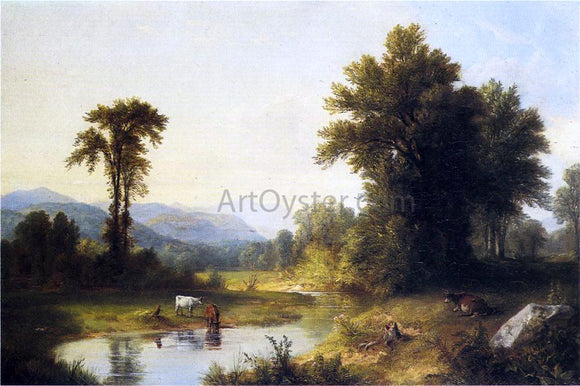  Asher Brown Durand Summer Stream - Art Print