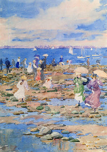  Maurice Prendergast Summer Visitors - Art Print