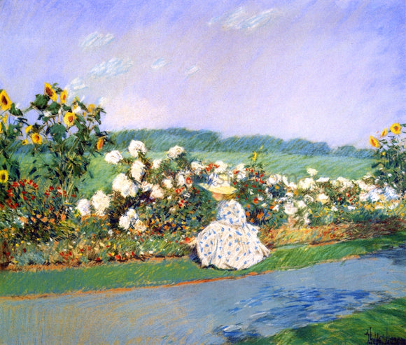  Frederick Childe Hassam Summertime - Art Print