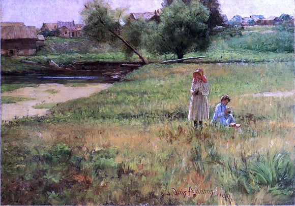  John Ottis Adams Summertime - Art Print