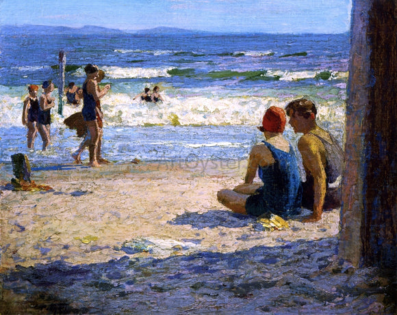  Edward Potthast Sun and Shade - Art Print