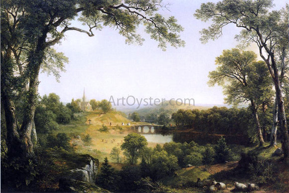  Asher Brown Durand Sunday Morning - Art Print