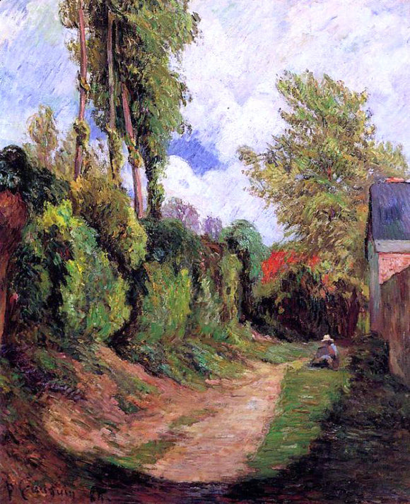  Paul Gauguin Sunken Lane - Art Print