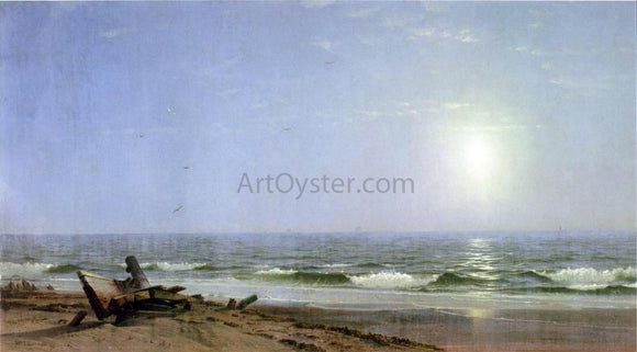  William Trost Richards Sunlight on the Shore - Art Print