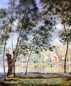  Alfred Sisley Sunny Afternoon - Willows by the Loing - Art Print