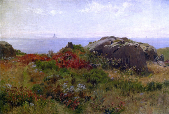  Charles Francis Browne Sunny Morning, Cape Ann, Massachusetts - Art Print