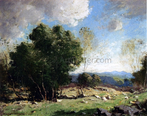  George M Bruestle Sunny Pastures - Art Print