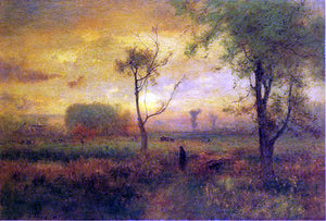  George Inness Sunrise - Art Print