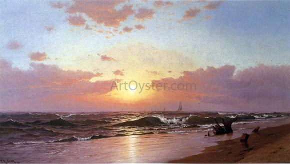  Francis A Silva Sunrise, Barnegat Beach, New Jersey - Art Print
